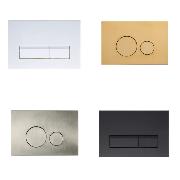 Plaques de commande cuve WC suspendu